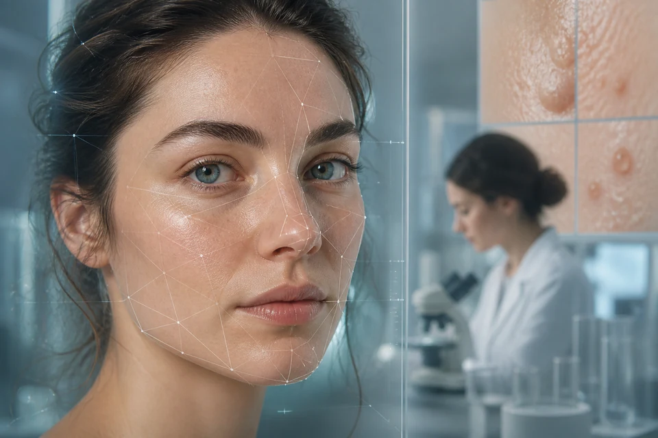 Example Solvi facial scan